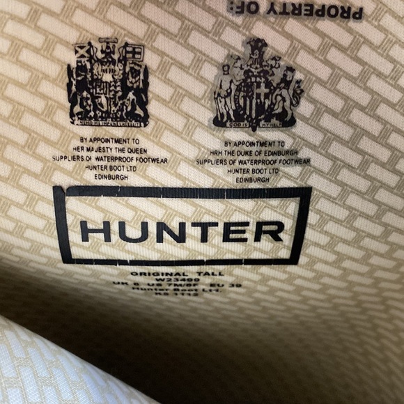 Hunter Original Tall Rain Boots - Picture 6 of 6